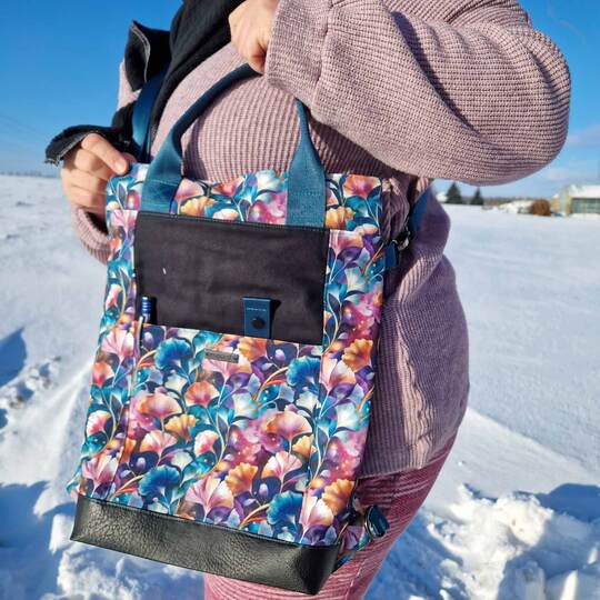Schnittmuster Tasche mit Rucksackfunktion - Ganz schön tragbar