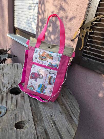 Schnittmuster Tasche mit Rucksackfunktion - Ganz schön tragbar