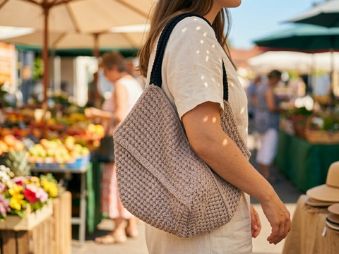 Häkelanleitung Tasche Flingern
