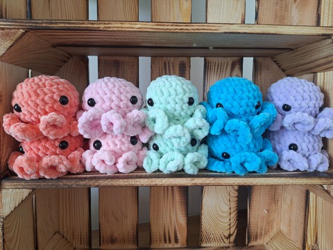 Häkelanleitung Oktopus klein – kleine Krake PDF