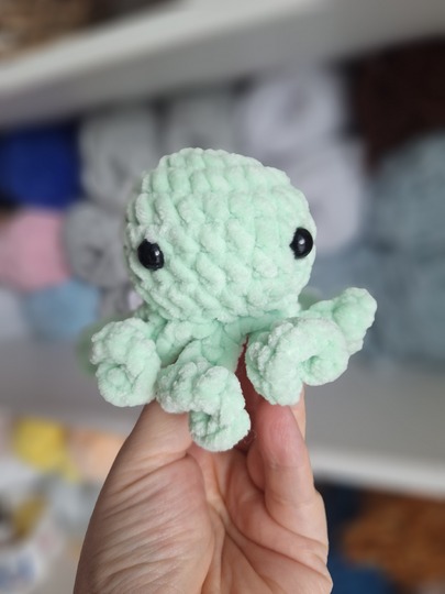 Häkelanleitung Oktopus klein – kleine Krake PDF