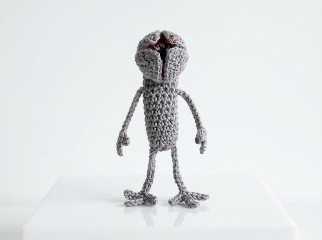 Crochet Pattern: Flower-Head Monster Clicker Anti-Stress Fidget Toy - Image 8