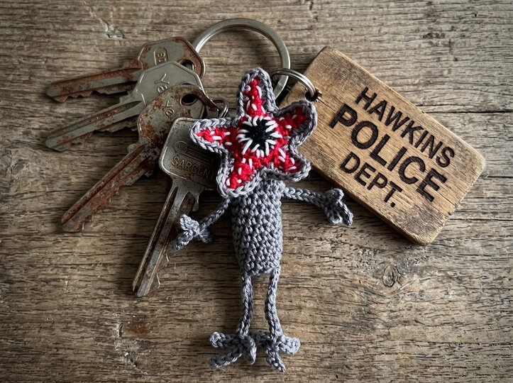 Crochet Pattern: Flower-Head Monster Clicker Anti-Stress Fidget Toy