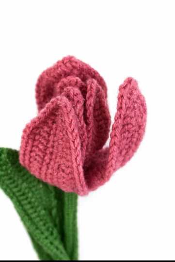 Häkelanleitung Topfblume "Lente" - Frühlingsblume im Topf