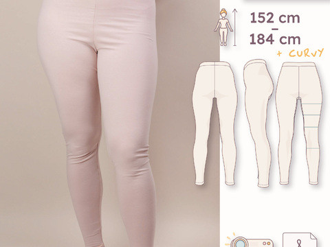 High-Waist Leggings – Women 30–48