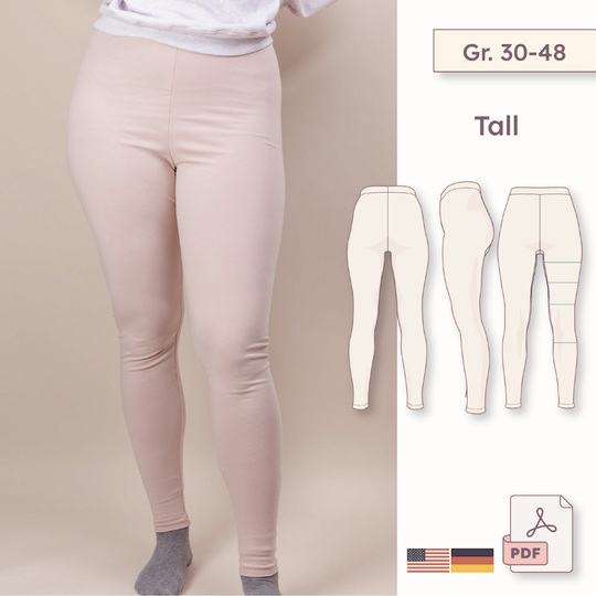 High-Waist Leggings – Tall 30–48