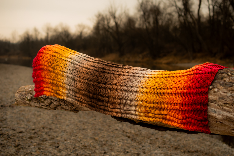 Häkelanleitung: Schal Verzopft Nochmal