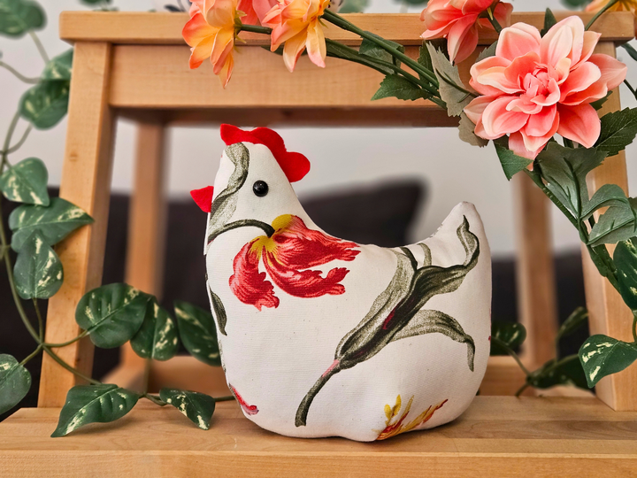 Schnittmuster Blumenhühner