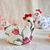 Sewing Pattern Flower Chickens
