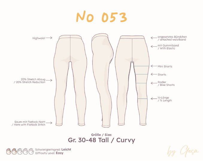 High-Waist Leggings – Tall / Curvy 30–48