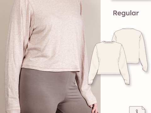 Longsleeve Crew Neck (Relaxed Fit) – Regular 30–48