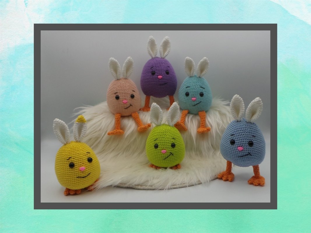 Häkelanleitung Osterei Trio - Bild 7