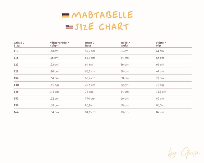 Longsleeve Slim Fit – Girl 110–164