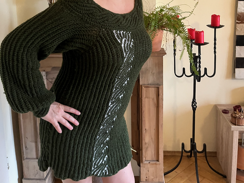 Häkelanleitung Pulloverkleid "Avalon"