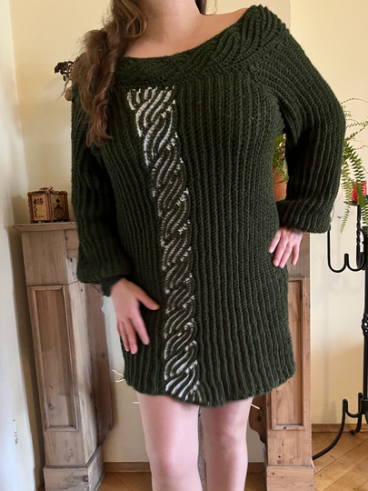 Häkelanleitung Pulloverkleid "Avalon"