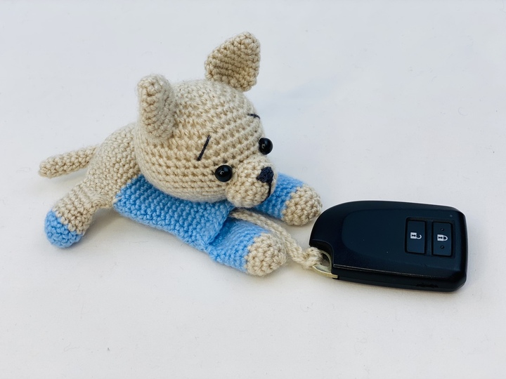 Hunde-Schlüsseletui.Hunde-Schlüsseltasche