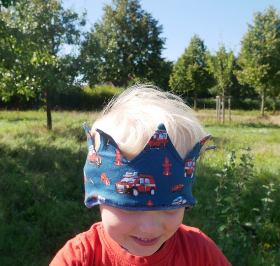 Geburtstagskrone und Mütze Schnittmuster Prince and Princess