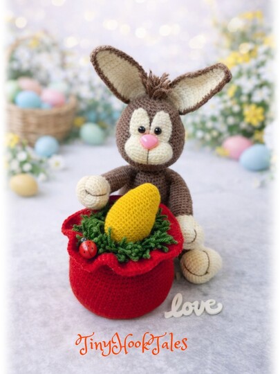 Häkelanleitung "Osterhase Oskar"