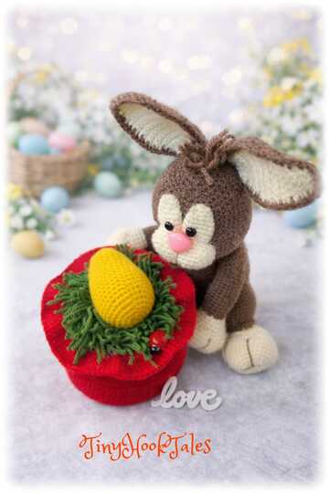 Häkelanleitung "Osterhase Oskar"