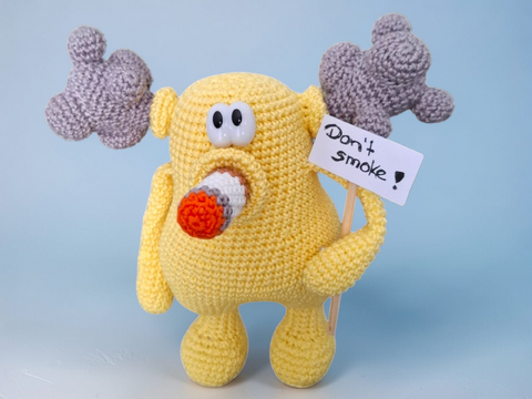 Häkelanleitung Smokey , Statement Amigurumi