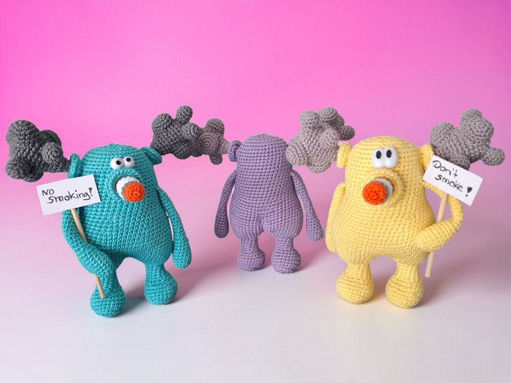 Häkelanleitung Smokey , Statement Amigurumi