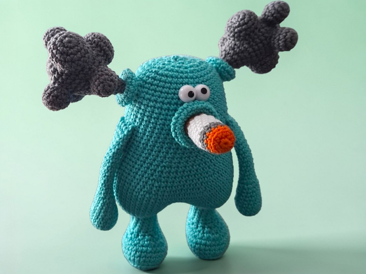 Häkelanleitung Smokey , Statement Amigurumi