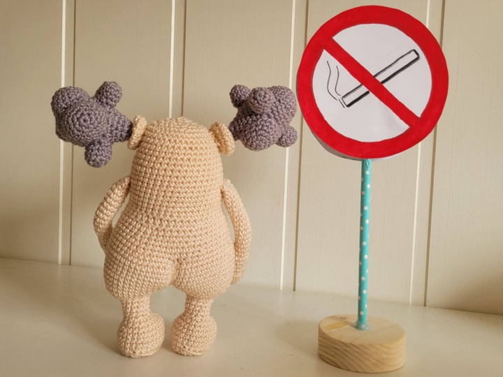 Häkelanleitung Smokey , Statement Amigurumi