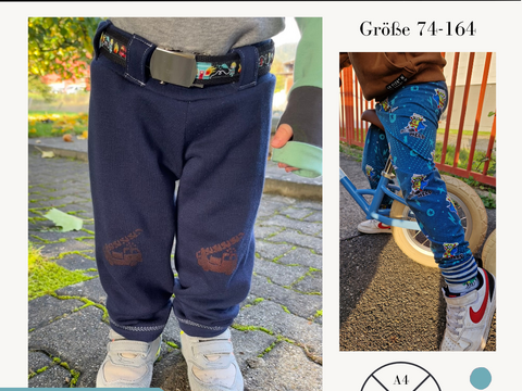 Schnittmuster Räuberhose – die perfekte Hose für jedes Abenteuer