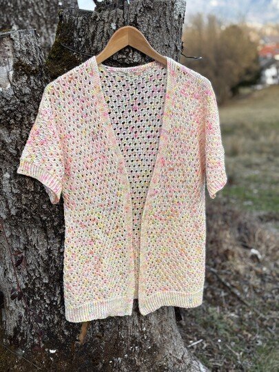 Strickanleitung | WEILHEIM Jäckchen | 12 Größen