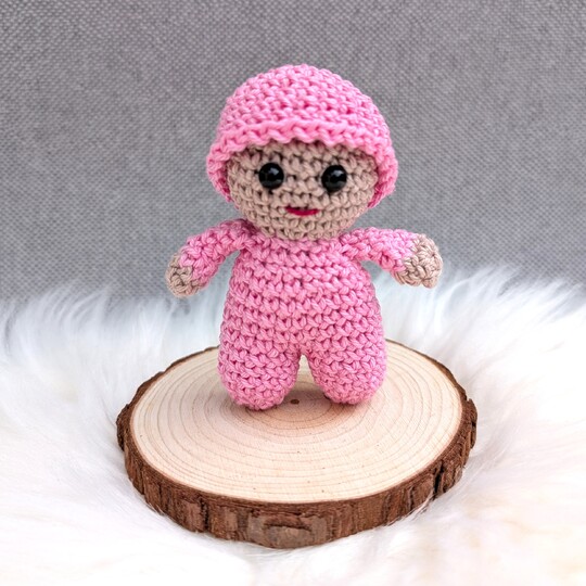 STORCHEN-WICHTEL - Häkelanleitung Gnom mit Baby