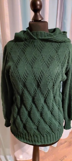 RVO-Zopfpullover "Maschengewusel" mit oder ohne Rollkragen, Gr. XS-XXXXXXL