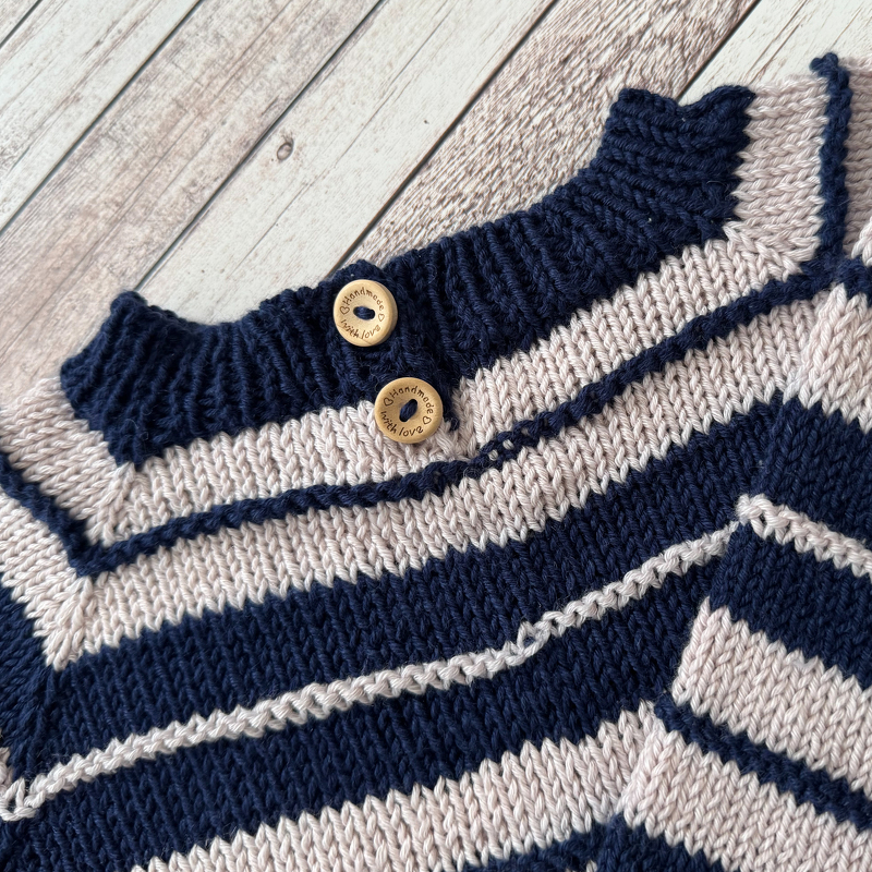 Strickanleitung Kinderpullover - OneTwentySix - Bild 9