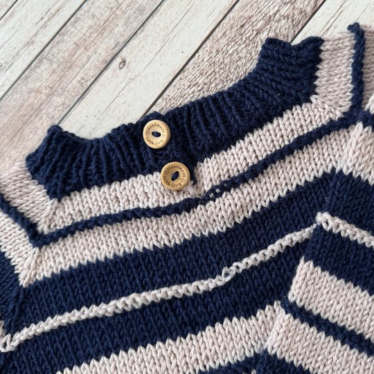 Strickanleitung Kinderpullover - OneTwentySix