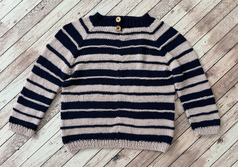 Strickanleitung Kinderpullover - OneTwentySix