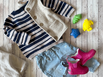Strickanleitung Kinderpullover - OneTwentySix