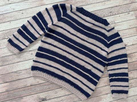 Strickanleitung Kinderpullover - OneTwentySix