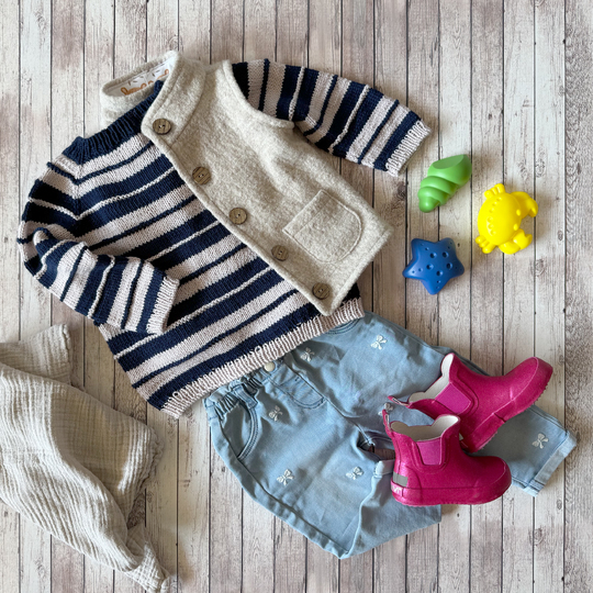 Strickanleitung Kinderpullover - OneTwentySix