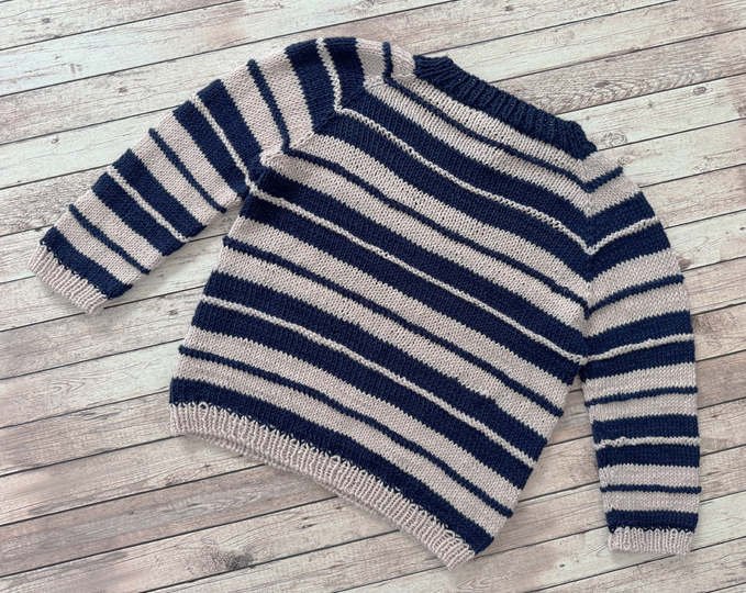 Strickanleitung Kinderpullover - OneTwentySix