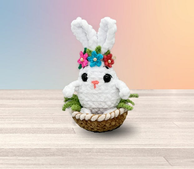 Easter Crochet Pattern Bundle – Bunny, Chick, Eggs Amigurumi (PDF Download)
