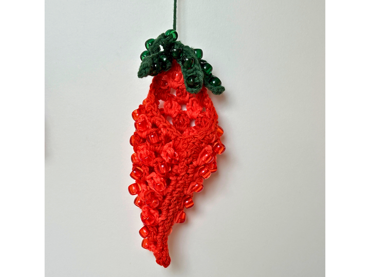 Granny Square Carrots with Beads, Easter Decor PDF, Treat Pouch for Candy