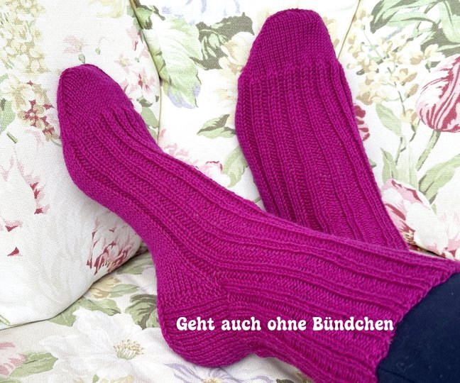 Sockenstricken für Anfänger - Strickanleitung