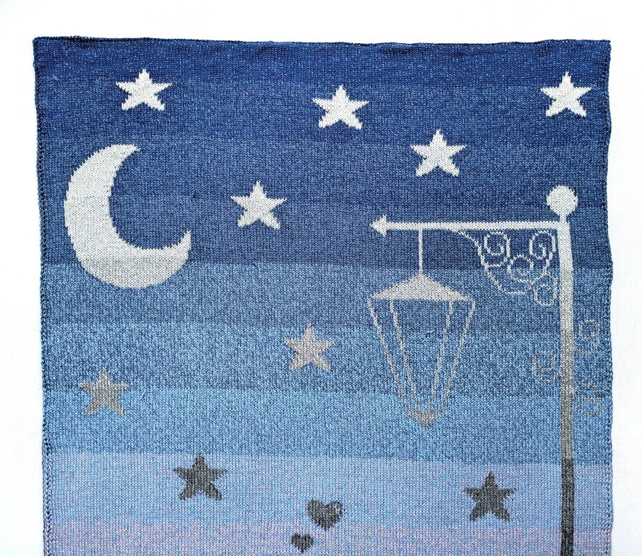 Baby / children's blanket "Sweethearts II- double knitting pattern - Image 9