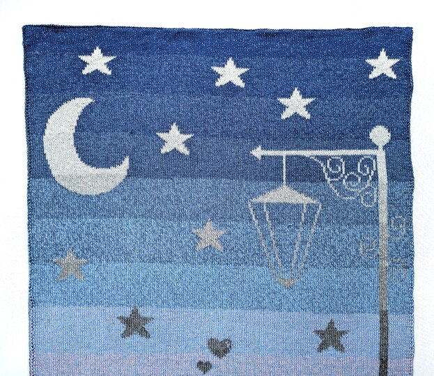 Babydecke / Kinderdecke "Sweethearts II" - Doubleface Strickanleitung