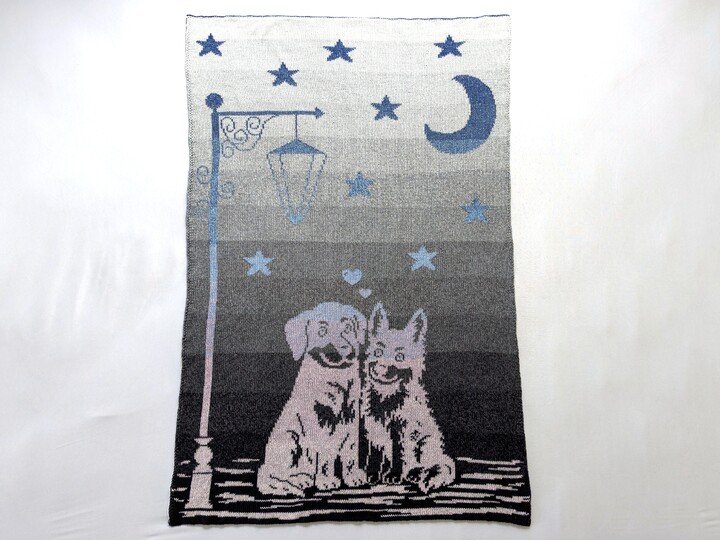 Babydecke / Kinderdecke "Sweethearts II" - Doubleface Strickanleitung