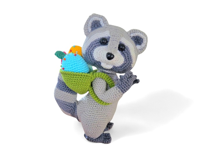 Crochet pattern Easter basket / Backpack / Pin cushion