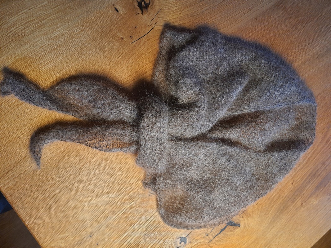 Anleitung für einen gestrickten, leichten, wärmenden Sommerschal - Bild 5