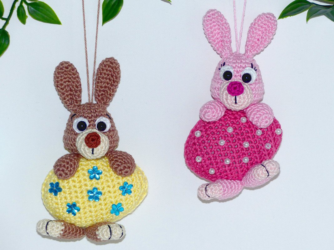 Häkelanleitung kleine Osterhäschen - Bild 9