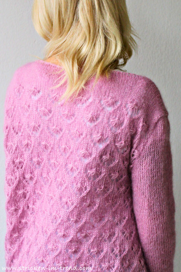 Knitting pattern lace sweater | Ajour sweater AJOUR #1 KidSeta #3