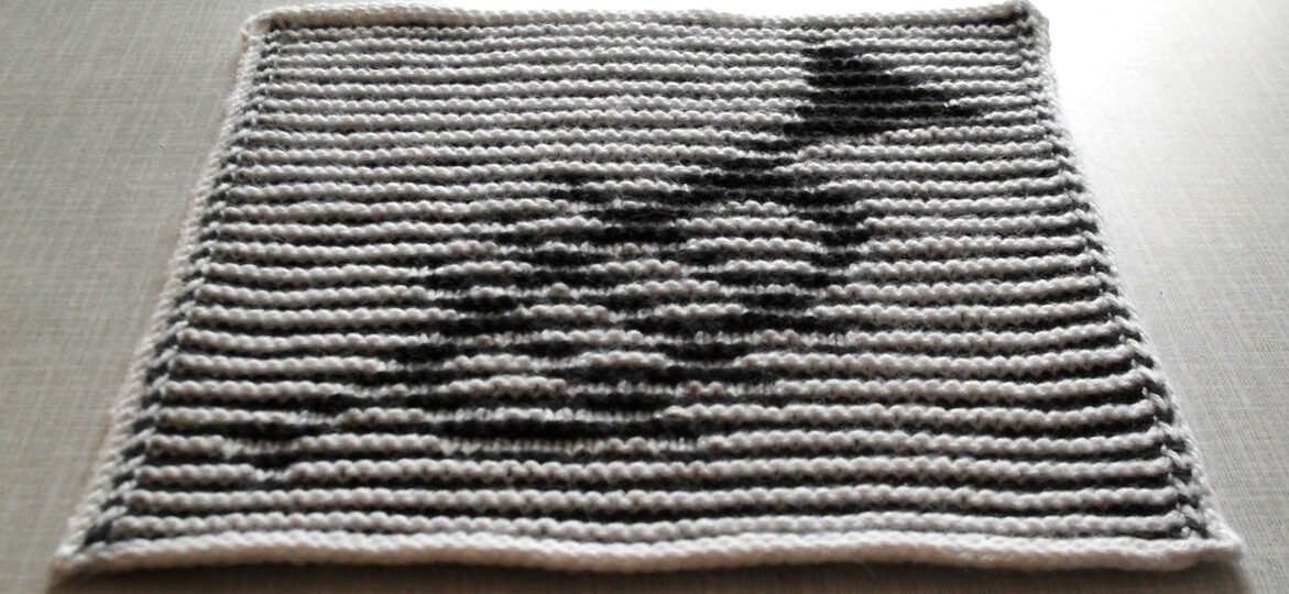 Musik - Trompete in Schattenstricktechnik