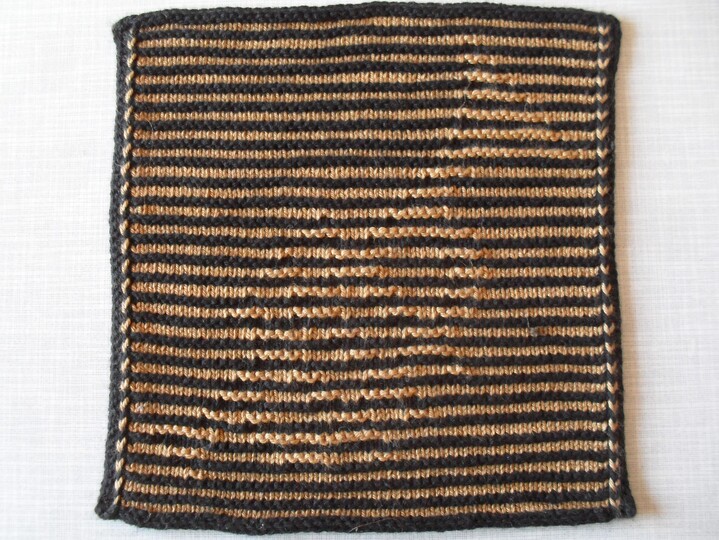 Musik - Trompete in Schattenstricktechnik